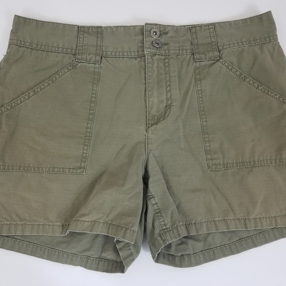 Tommy Hilfiger Women's Army Green Sage Short Sz 10